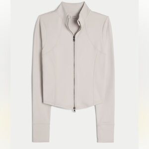 GILLY HICKS ACTIVE RECHARGE 2-WAY ZIP-UP JACKET - LARGE